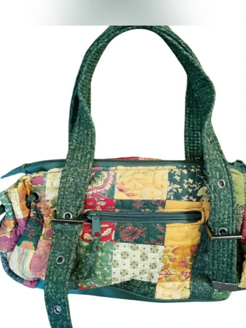 Donna Sharp Patchwork Shoulder Bag Purse Cottagecore Boho Y2K